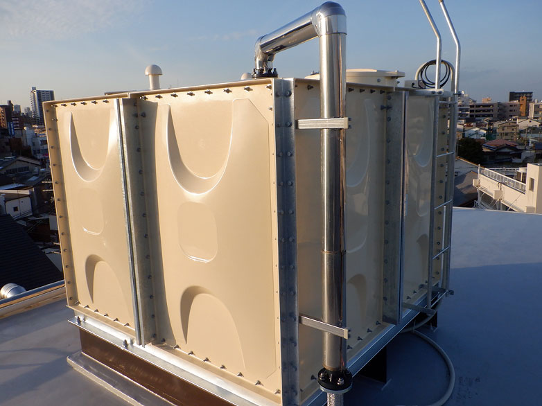 FRP製（高架水槽）